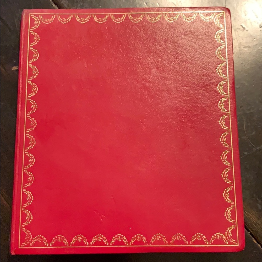 Original Cartier antique cases with certificate